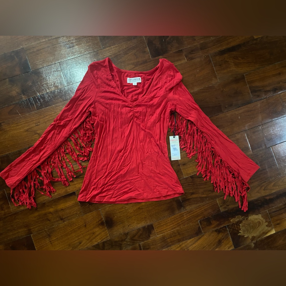 women’s western Idyllwind fringe shirt
